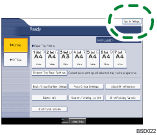Operation panel screen illustration