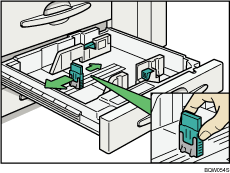 Illustrazione dei vassoi 2 e 3