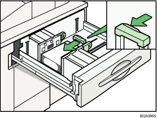 Illustrazione del vassoio LCT ampio