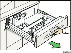 Illustrazione del vassoio LCT ampio