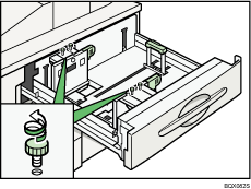 Illustrazione del vassoio LCT ampio