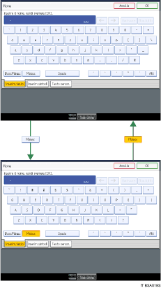 Descrizione dei tasti
