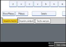 Illustrazione schermata pannello di controllo