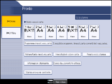 Illustrazione schermata pannello di controllo