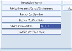 Illustrazione schermata pannello di controllo