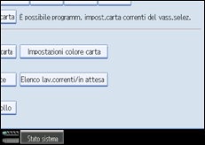 Illustrazione schermata pannello di controllo