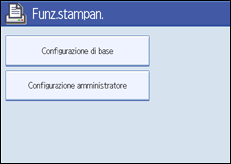 Illustrazione schermata pannello di controllo