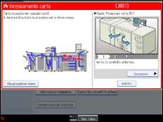 Illustrazione schermata pannello di controllo
