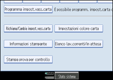 Illustrazione schermata pannello di controllo