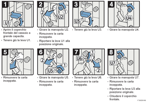 Illustrazione della procedura operativa.