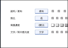 操作面板畫面圖示說明