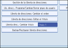 Ilustraci&oacute;n de la pantalla panel de mandos