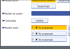 Ilustraci&oacute;n de la pantalla panel de mandos