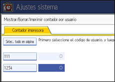 Ilustraci&oacute;n de la pantalla panel de mandos