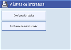 Ilustraci&oacute;n de la pantalla panel de mandos
