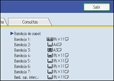 Ilustraci&oacute;n de la pantalla panel de mandos