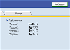 Abbildung Bedienfeldanzeige 