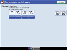 Abbildung Bedienfeldanzeige