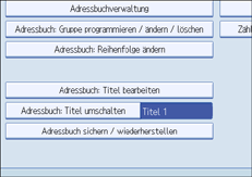 Abbildung Bedienfeld-Display