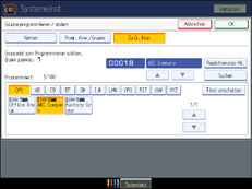Abbildung Bedienfeld-Display