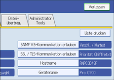 Abbildung Bedienfeld-Display