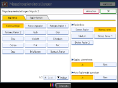 Abbildung Bedienfeld-Display