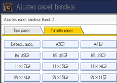 Ilustración del panel de operaciones