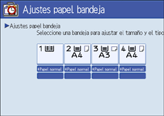 Ilustración del panel de operaciones