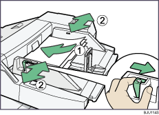 Ilustraci&oacute;n de la bandeja multi-bypass