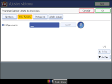 Ilustraci&oacute;n del panel de operaciones