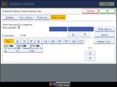 Ilustraci&oacute;n del panel de operaciones