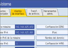 ilustración del panel de operaciones