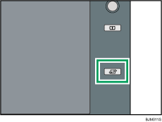 Ilustraci&oacute;n de la tecla Selecci&oacute;n de idioma