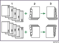 illustration of tab stock