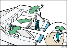 Multi bypass tray illustration