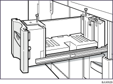 Large capacity tray illustration