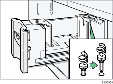 Large capacity tray illustration