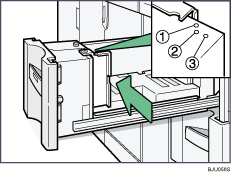 Large capacity tray illustration