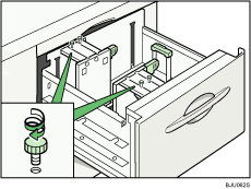 Large capacity tray illustration