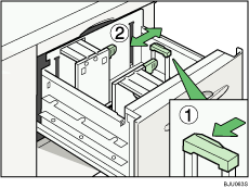 Large capacity tray illustration
