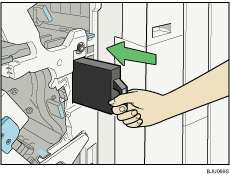 Punch waste box illustration