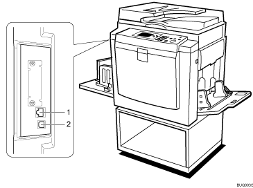 Illustration numérotée de l''appareil