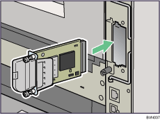 Lado posterior de la ilustraci&oacute;n de la impresora