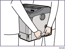 Ilustraci&oacute;n de la impresora