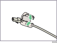 Ilustraci&oacute;n del cable de Ethernet