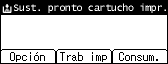 Ilustraci&oacute;n de la pantalla del panel de mandos