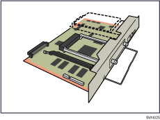Illustrazione della scheda controller