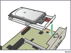Illustrazione della scheda controller