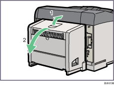 Illustrazione dell'unità fronte-retro