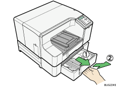 Рисунок устройства подачи бумаги